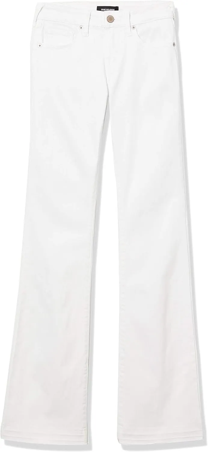 True Religion Women's Becca Mid Rise Bootcut Jean
