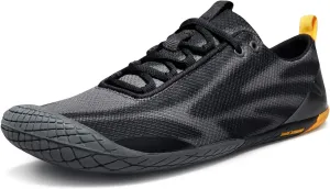 TSLA Men's Trail Running Shoes, Lightweight Zero Drop Barefoot, Non-Slip Outdoor Minimalist Shoes
