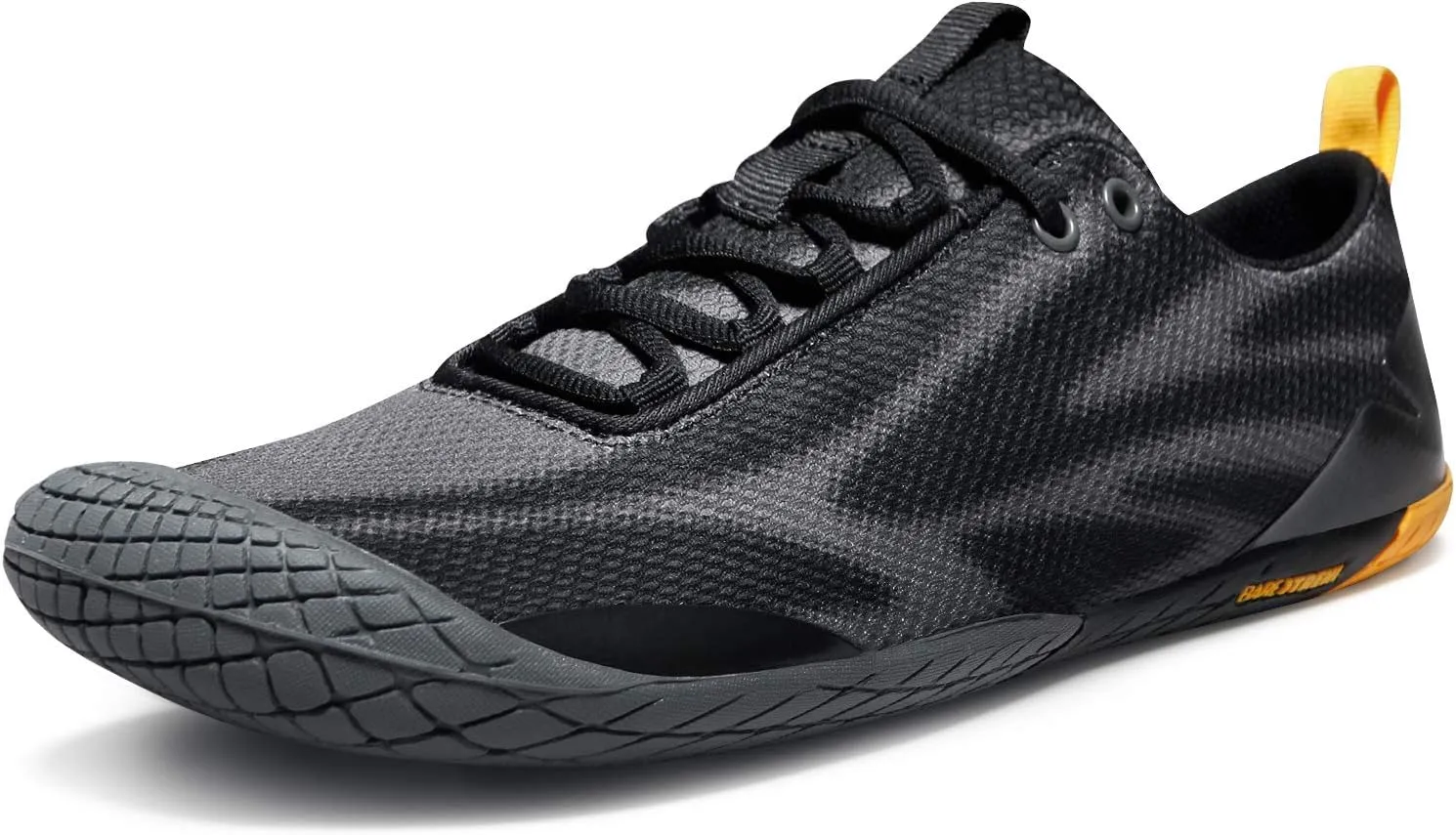 TSLA Men's Trail Running Shoes, Lightweight Zero Drop Barefoot, Non-Slip Outdoor Minimalist Shoes