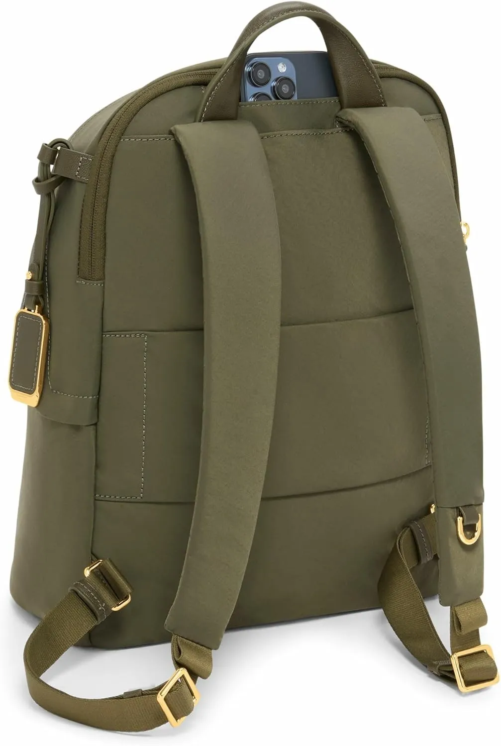 TUMI - Voyageur Halsey Backpack - Men's & Women's Backpack for Travel - On-the-Go Travel Bag - Laptop Backpack for Everyday Use & Work - Olive