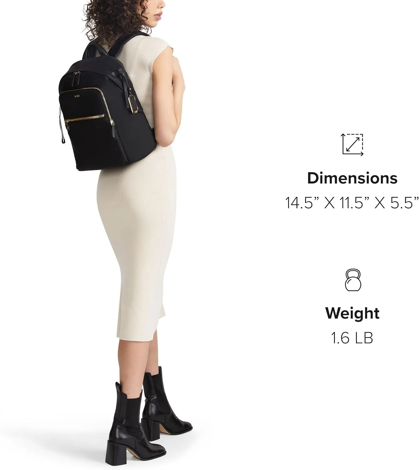 TUMI - Voyageur Halsey Backpack - Men's & Women's Backpack for Travel - On-the-Go Travel Bag - Laptop Backpack for Everyday Use & Work - Olive