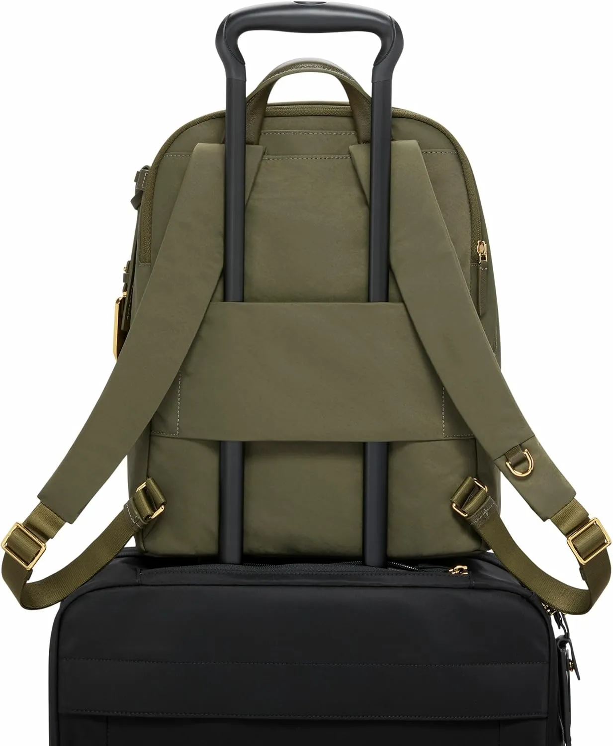 TUMI - Voyageur Halsey Backpack - Men's & Women's Backpack for Travel - On-the-Go Travel Bag - Laptop Backpack for Everyday Use & Work - Olive