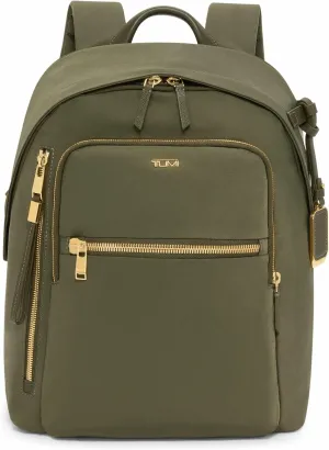 TUMI - Voyageur Halsey Backpack - Men's & Women's Backpack for Travel - On-the-Go Travel Bag - Laptop Backpack for Everyday Use & Work - Olive