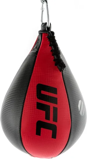 UFC Maya PU Speed Bag Red, Black, 10" x 7"