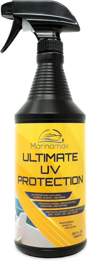 Ultimate UV Protection Spray 32 Oz | UV Protector for Outdoor Surface Sun Protection | UV Ray Protectant for Vinyl, Rubber, Plastic, and More | Prevents Fading and Discoloration