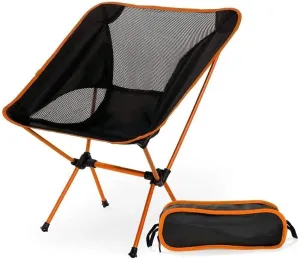 Ultralight Camping Chair Folding Beach Chairs for Adults, with Anti-Sinking Large Feet and Lightweight Backpackingfor Outdoor Camp, Beach, Travel, Picnic, Hiking, 250Lb Presen