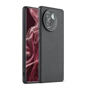 Unimore Leather Hard Case with Shiny Camera Protection For Vivo V30e 5G