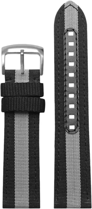 Universal Strap,20/22mm Military Sports Splicing Watch Band Men Canvas Nylon Watchband Watch Accessories for Dial Quartz Watch
