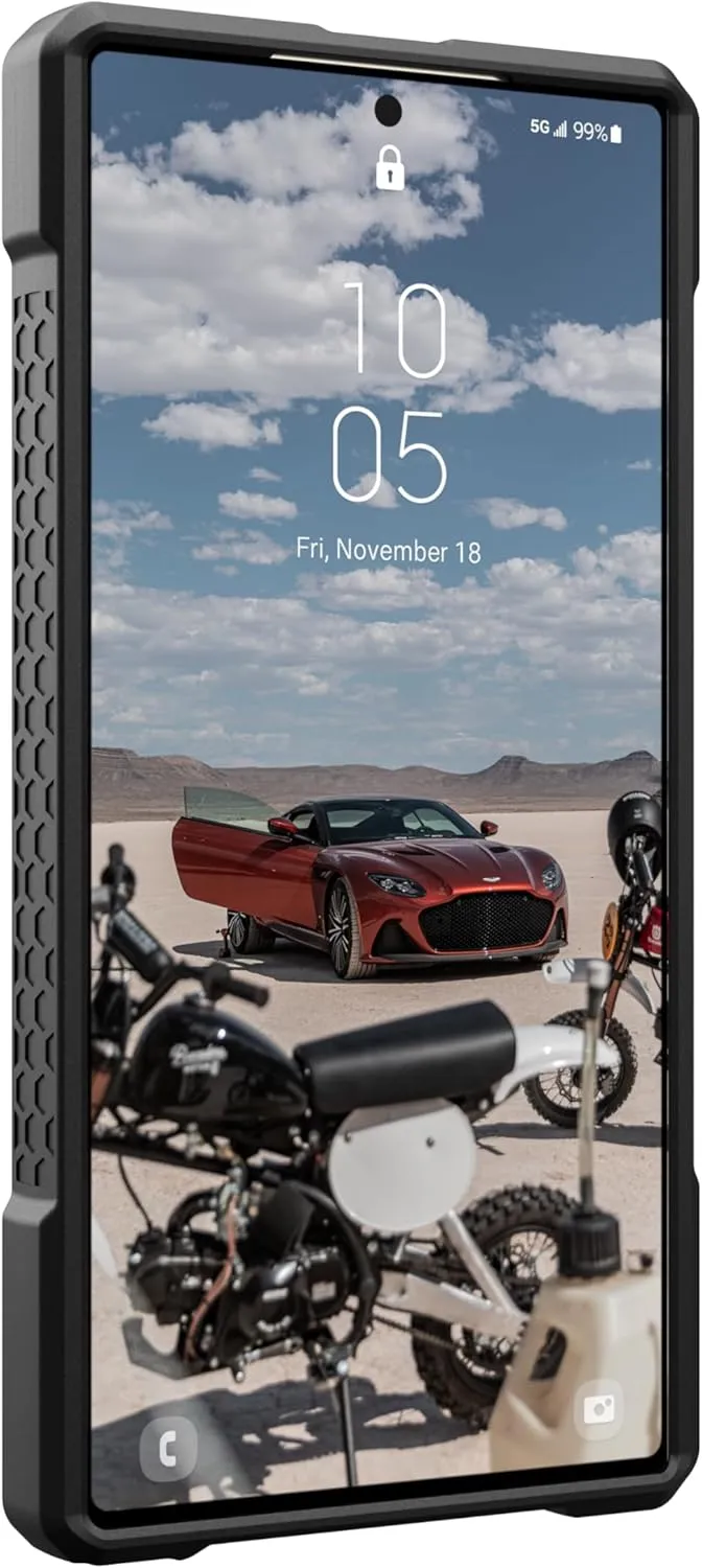 URBAN ARMOR GEAR UAG [Limited Edition] Designed for Samsung Galaxy S24 Ultra Case 6.8" Monarch Pro G-10, Built-in Magnet for Magnetic Charging Premium Garolite Rugged MIL-STD Protective Cover