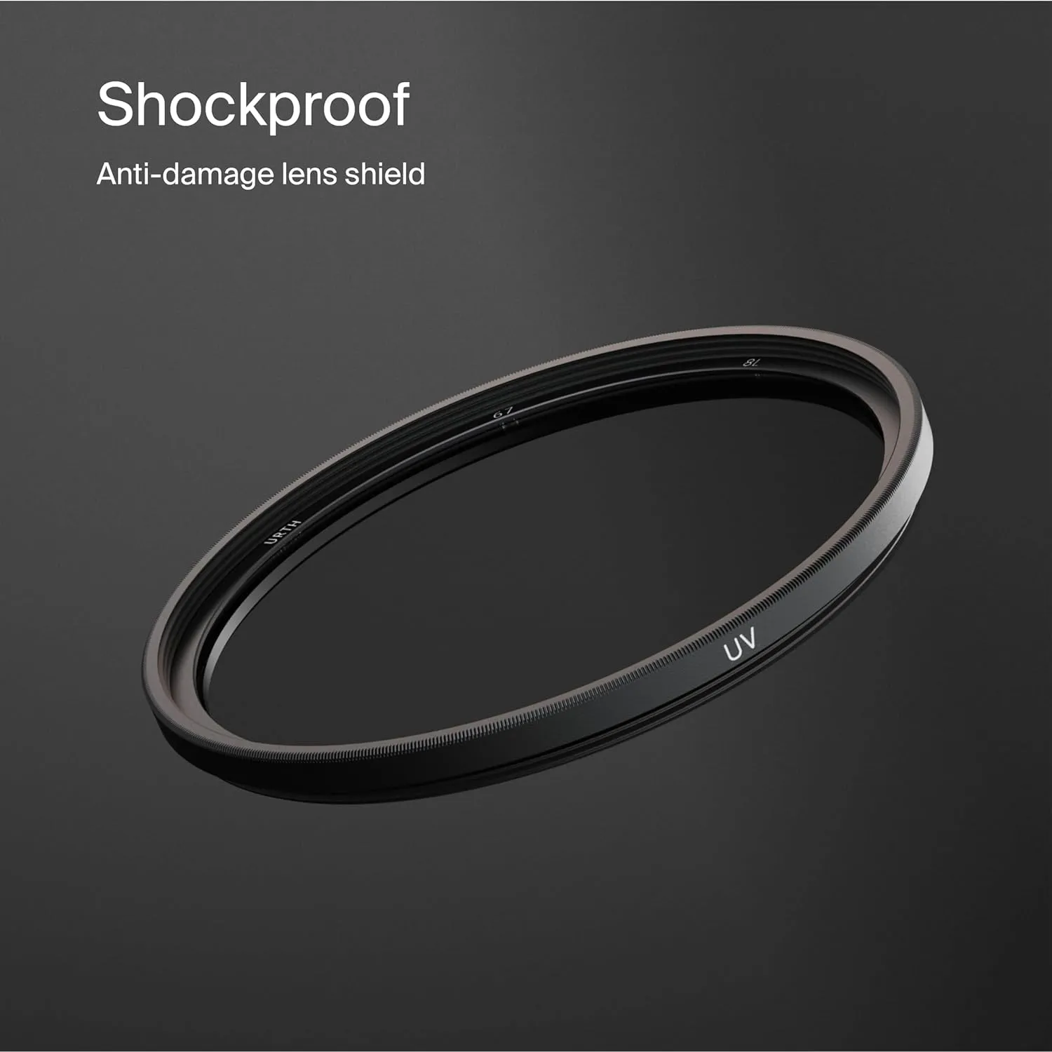 Urth 77mm UV Lens Filter (Plus ) - Ultra-Slim, 30-Layer Nano-Coated UV Camera Lens Protection