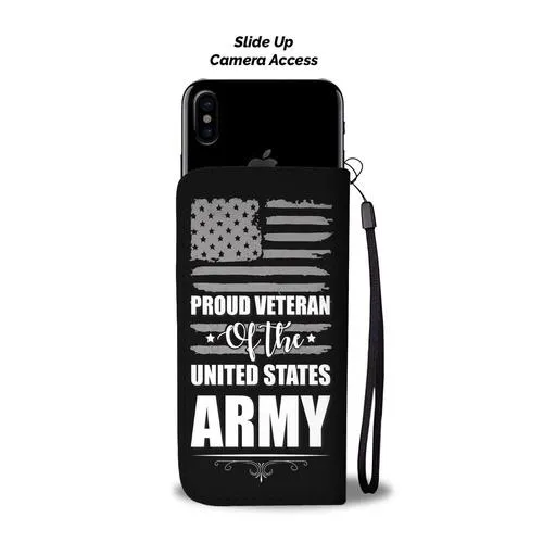 US Army Wallet Phone Case w/ RFID Blocker