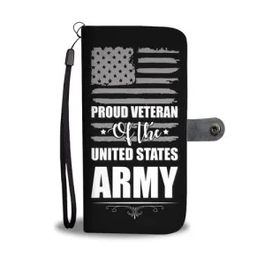 US Army Wallet Phone Case w/ RFID Blocker