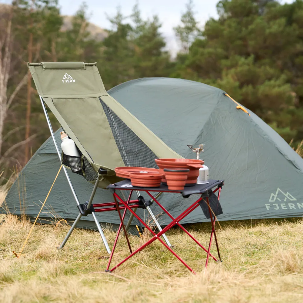 Utepils High Camping Chair (Thyme)