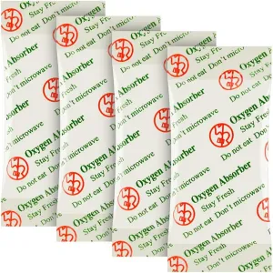 VacYaYa 2000CC(30-Pack) Food Grade Oxygen Absorbers Packets for Home Made Jerky and Long Term Food Storage, Stored in Vacuum Bag and 3 Times Oxygen Absorption Capacity