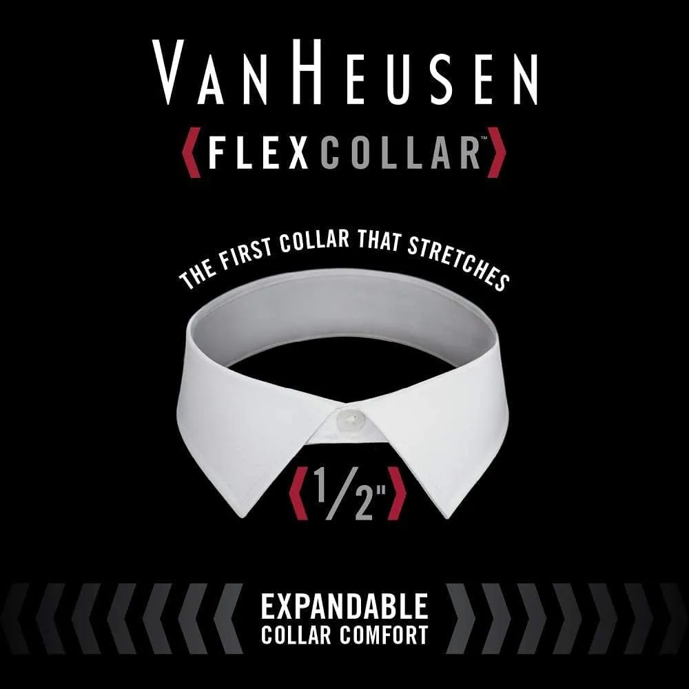 Van Heusen Men's Big and Tall Flex Collar Stretch Dress Shirt - Amazon Exclusive