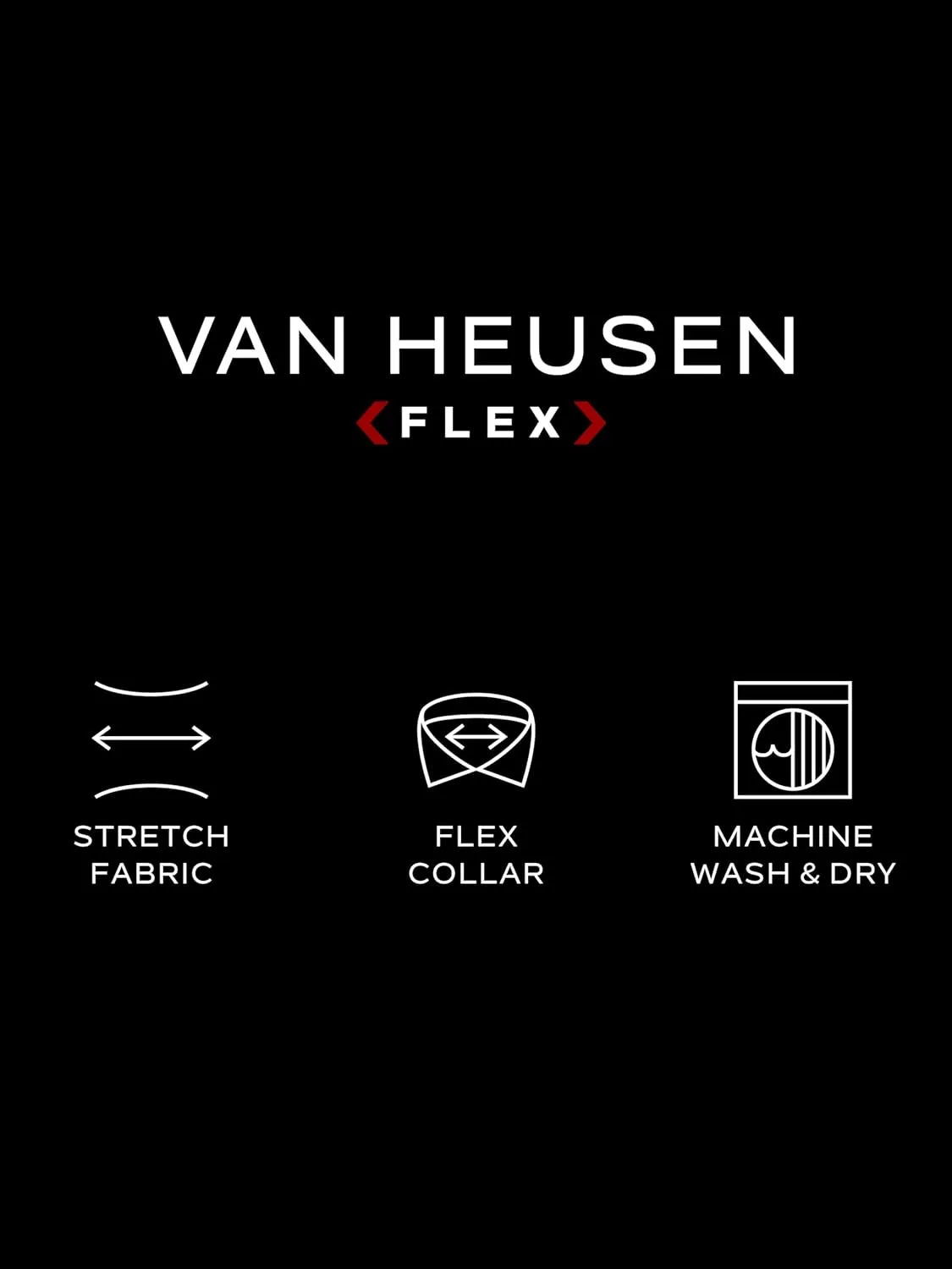Van Heusen Men's Big and Tall Flex Collar Stretch Dress Shirt - Amazon Exclusive