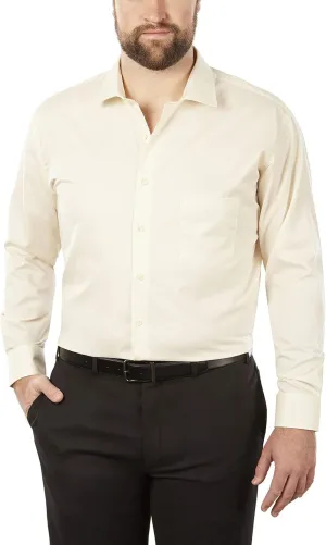 Van Heusen Men's Big and Tall Flex Collar Stretch Dress Shirt - Amazon Exclusive