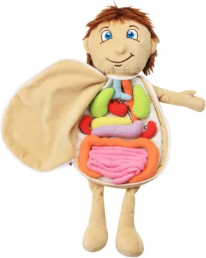 VANZACK Anatomy Puzzle Educational Organ Plush for Preschool Learning Soft Organ Doll for Fun Teaching Aid for Anatomy Understanding