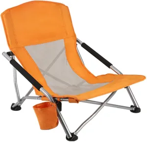 VAZZIC Outdoor Leisure Chair Sunbathing Beach Recliner Portable Camping Folding Chair Tourism high Back Fishing Chair
