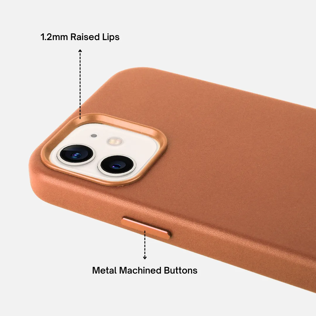 Vegan Leather Case For iPhone 12 Mini