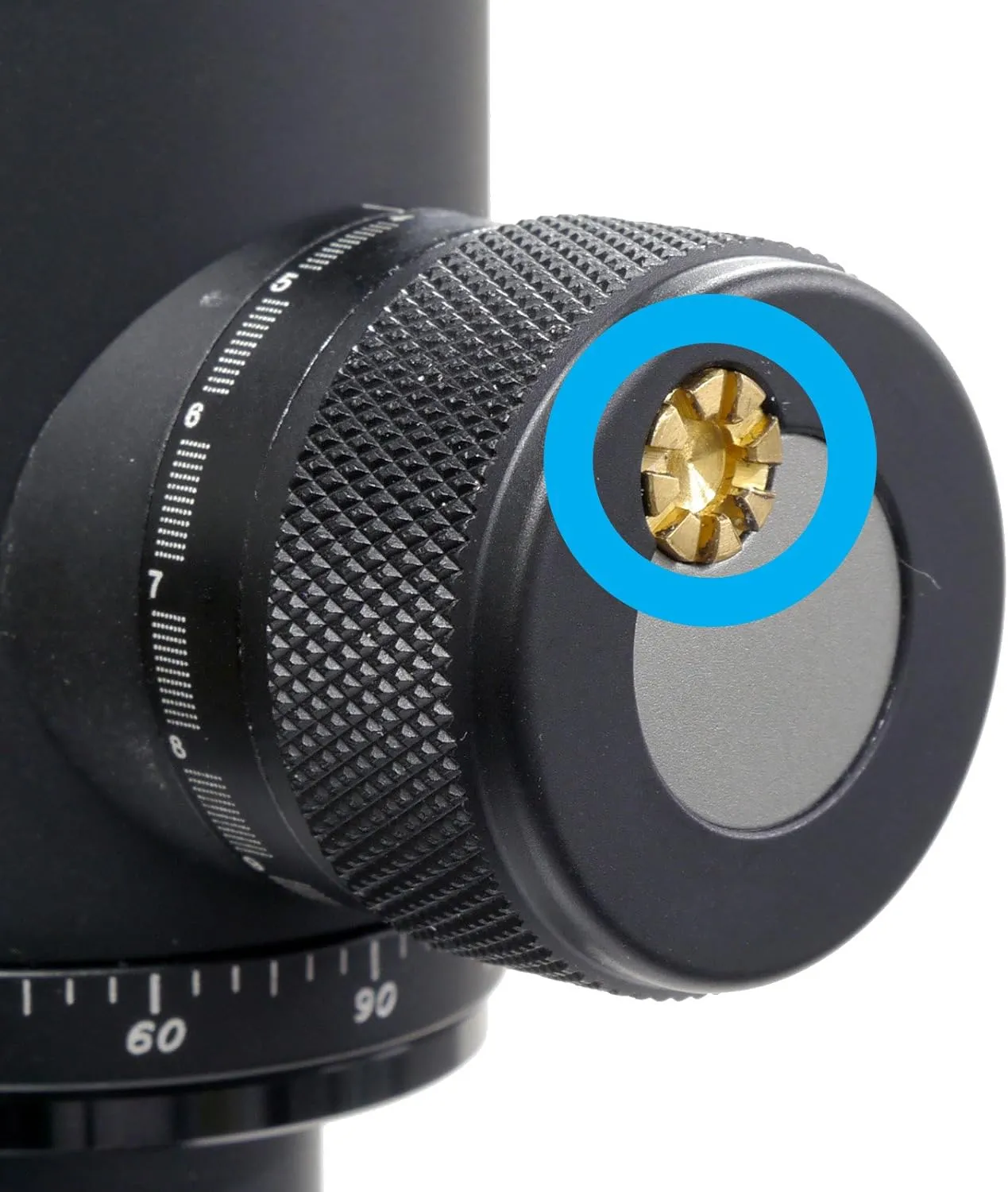 Velbon 271679 QHD-S4M Small Size Base Diameter 1.3 inches (34 mm) Frame Stopper System, Torque Adjustment, Quick Shoe Compatible, Aluminum
