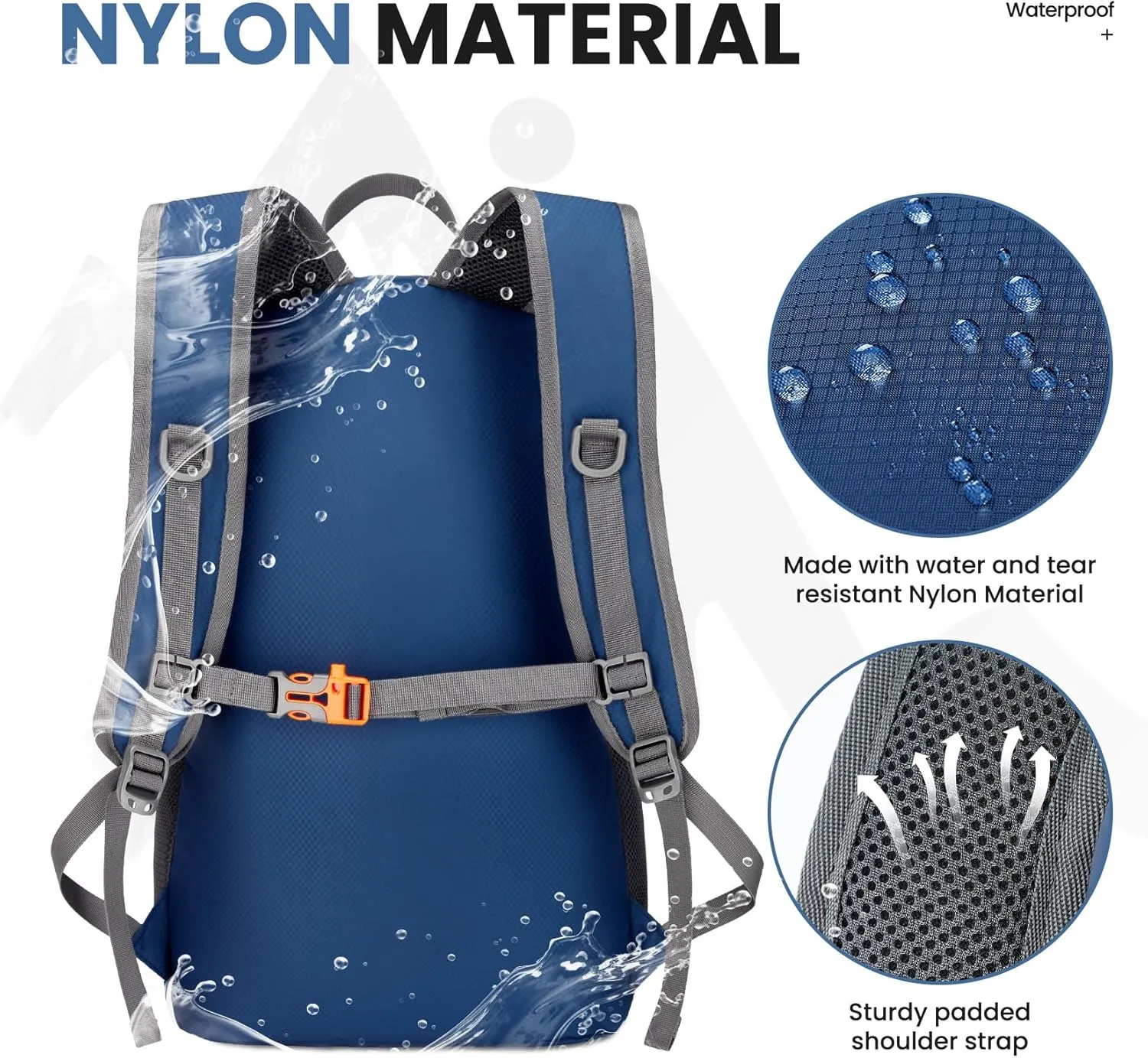 Venture Pal 35L Ultralight Lightweight Packable Foldable Travel Camping Hiking Outdoor Sports Backpack Daypack