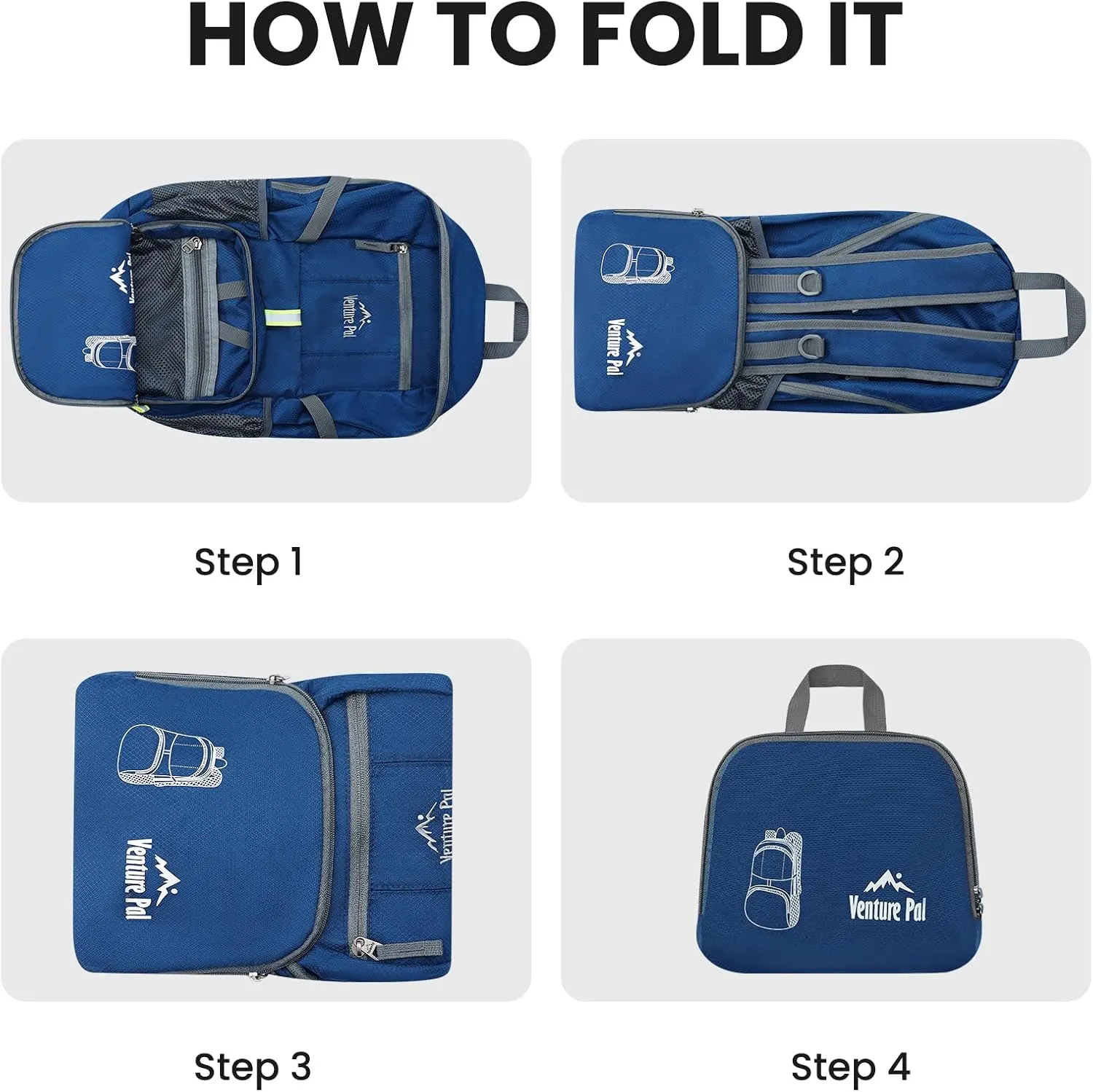 Venture Pal 35L Ultralight Lightweight Packable Foldable Travel Camping Hiking Outdoor Sports Backpack Daypack