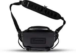 WANDRD ROGUE Sling: Compact Camera Sling and Crossbody Bag with Fast Access, 3-Way Carry– Lightweight Everyday Bag Great for Travel, Photography, and Daily Use (Black)