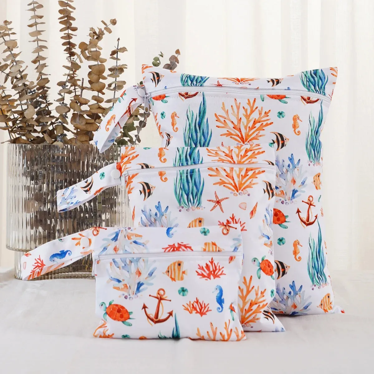 Waterproof Diaper Bag Set (3pcs)