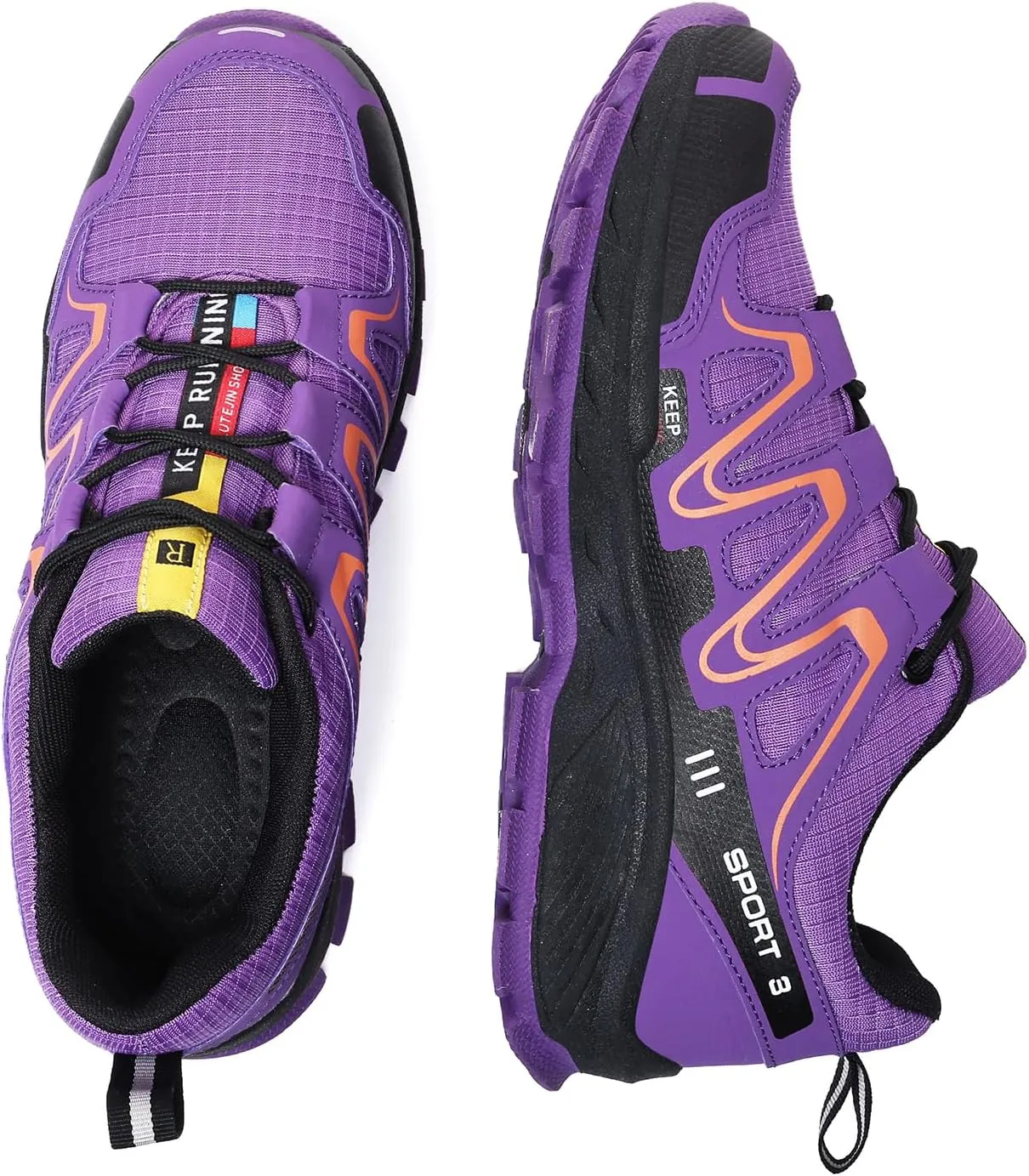 Waterproof Hiking Shoes Women Comfortable Lightweight Non-Slip Trekking Boots Fashion Walking Shoes for Women Tennis Outdoor Sneakers