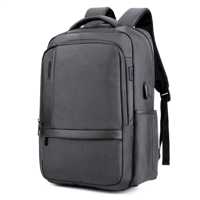 Waterproof Men's Business Charging Backpack