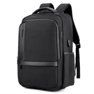 Waterproof Men's Business Charging Backpack