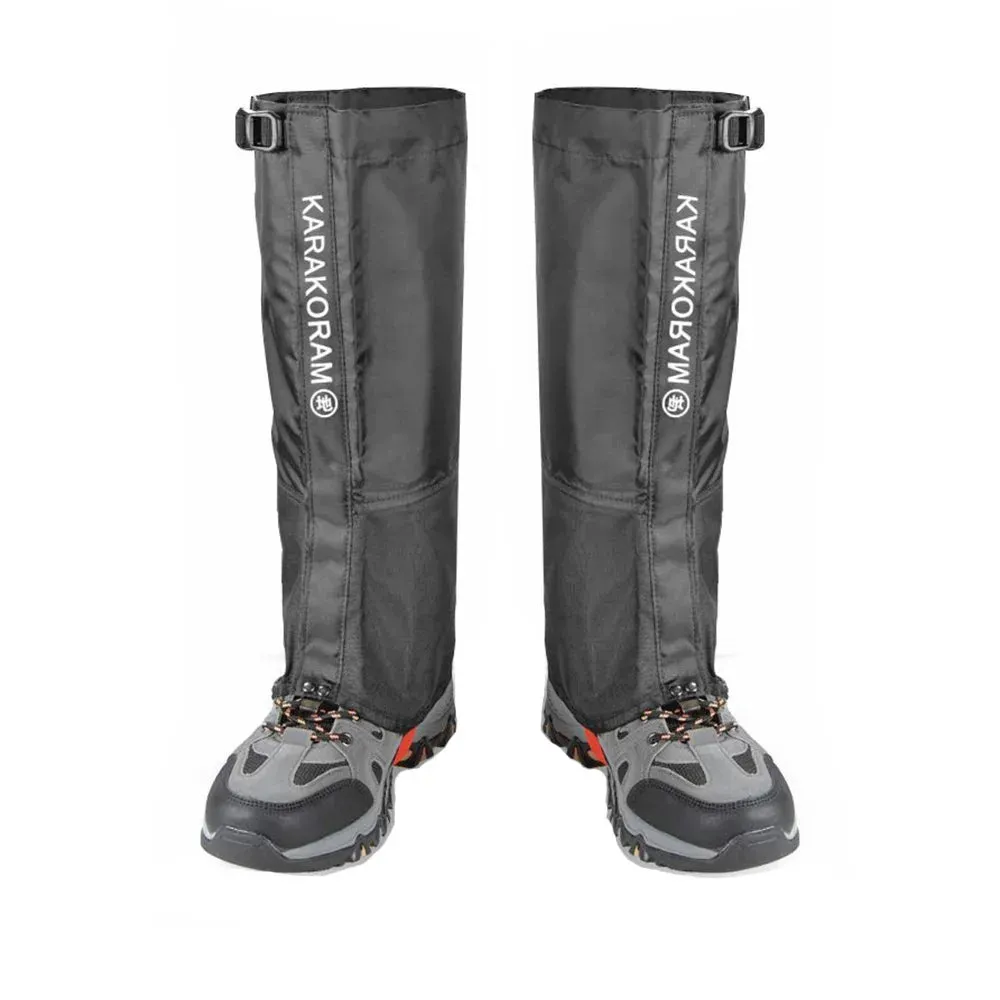 Waterproof Snow Leg Gaiters - Hiking, Camping, Climbing, and Hunting Protection