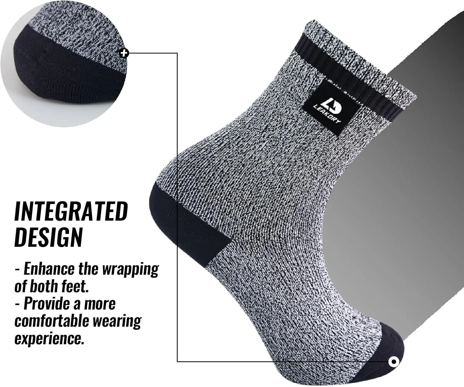 Waterproof Socks,Breathable,Lightweight,Hiking,Running,Fishing,Unisex