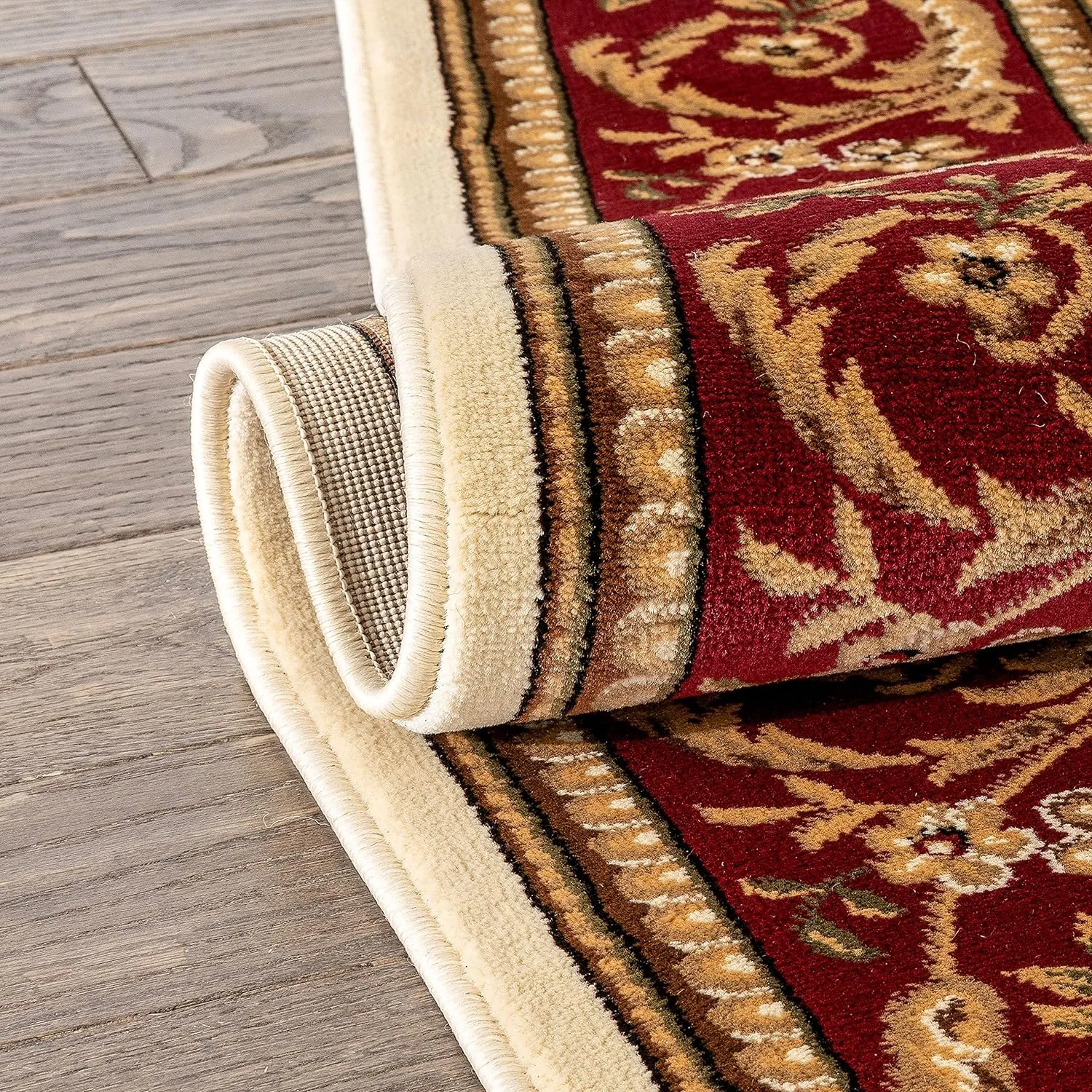 Well Woven Timeless Collection Fleur De Lis Ivory 9x13 Luxurious Traditional French Aubusson Oriental Area Rug Perfect for Living Room Bedroom or Dining Room Easy-to-Clean Durable Design