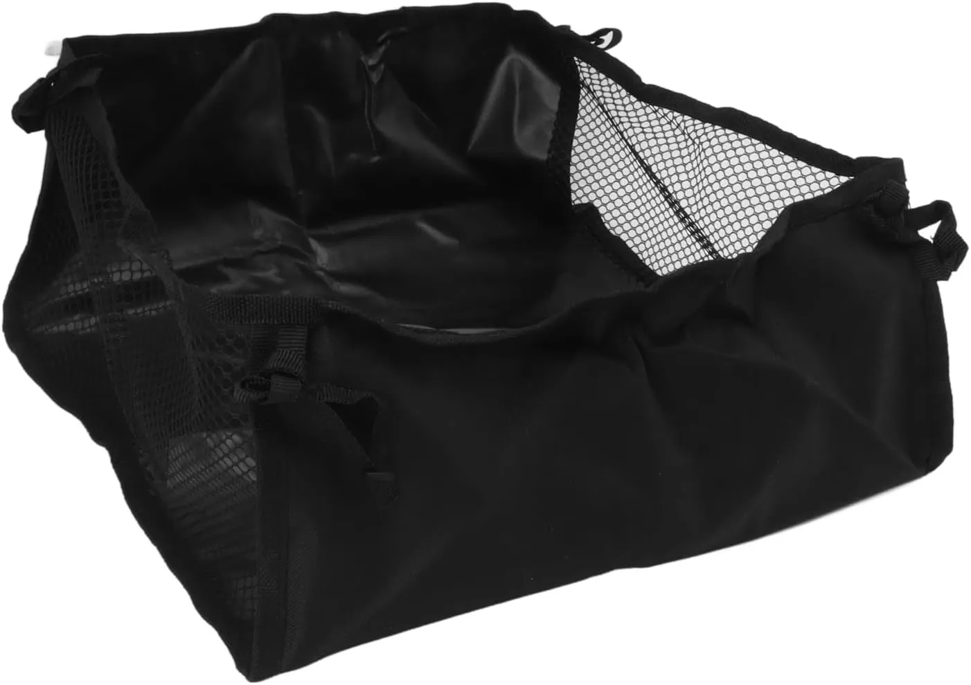 Wheelchair Underneath Bag 600D Oxford Cloth Movable Under Seat Basket for Rollator Walker Black