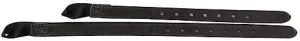 Wintec Quick-Change Leather Girth Points Lite Black