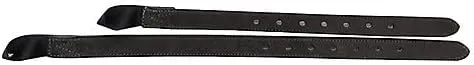 Wintec Quick-Change Leather Girth Points Lite Black