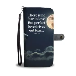 Wolf Couple Wallet Phone Case w/ RFID Blocker