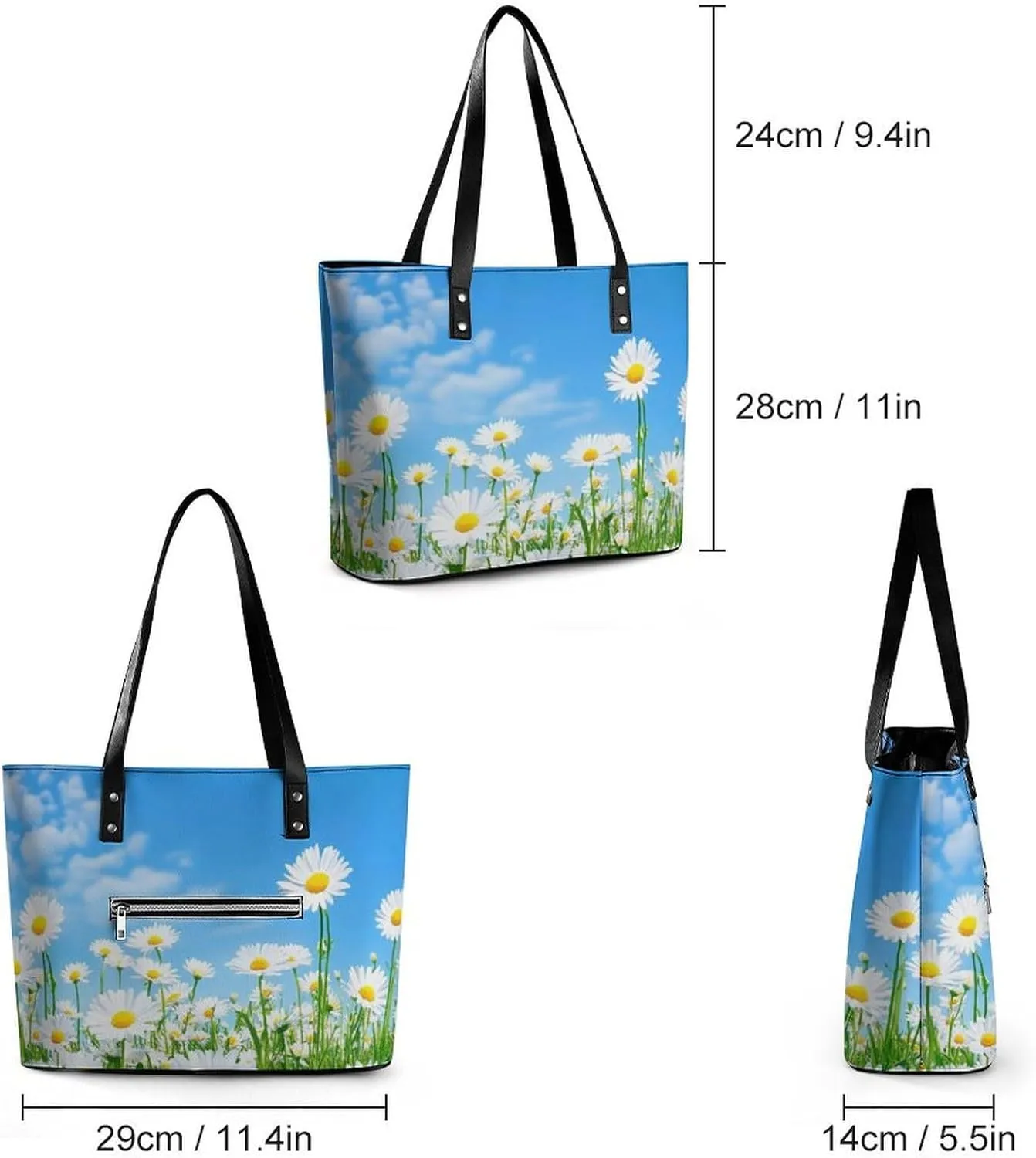 Women Casual Tote Handbags Multifunction Shoulder Work Crossbody Bag