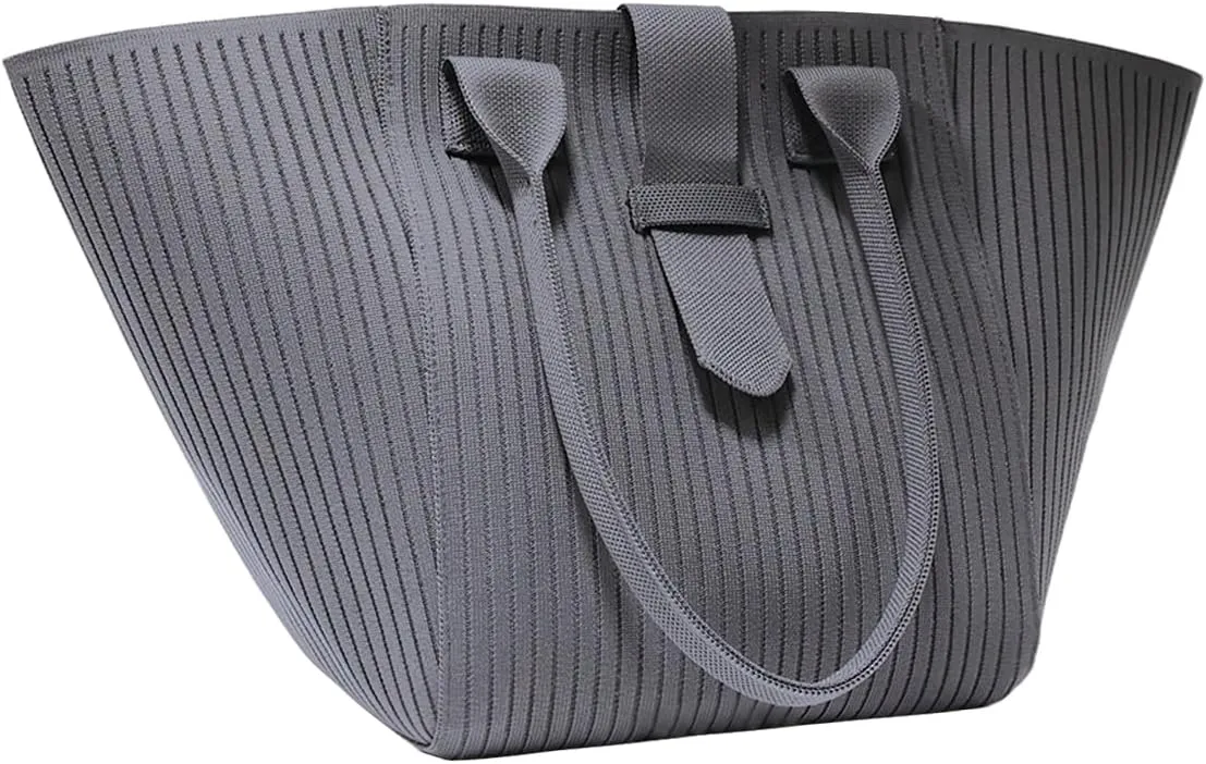 Women Tote Bag Lightweight Top Handle Bag Washable Shoulder Tote Handbag With Snap