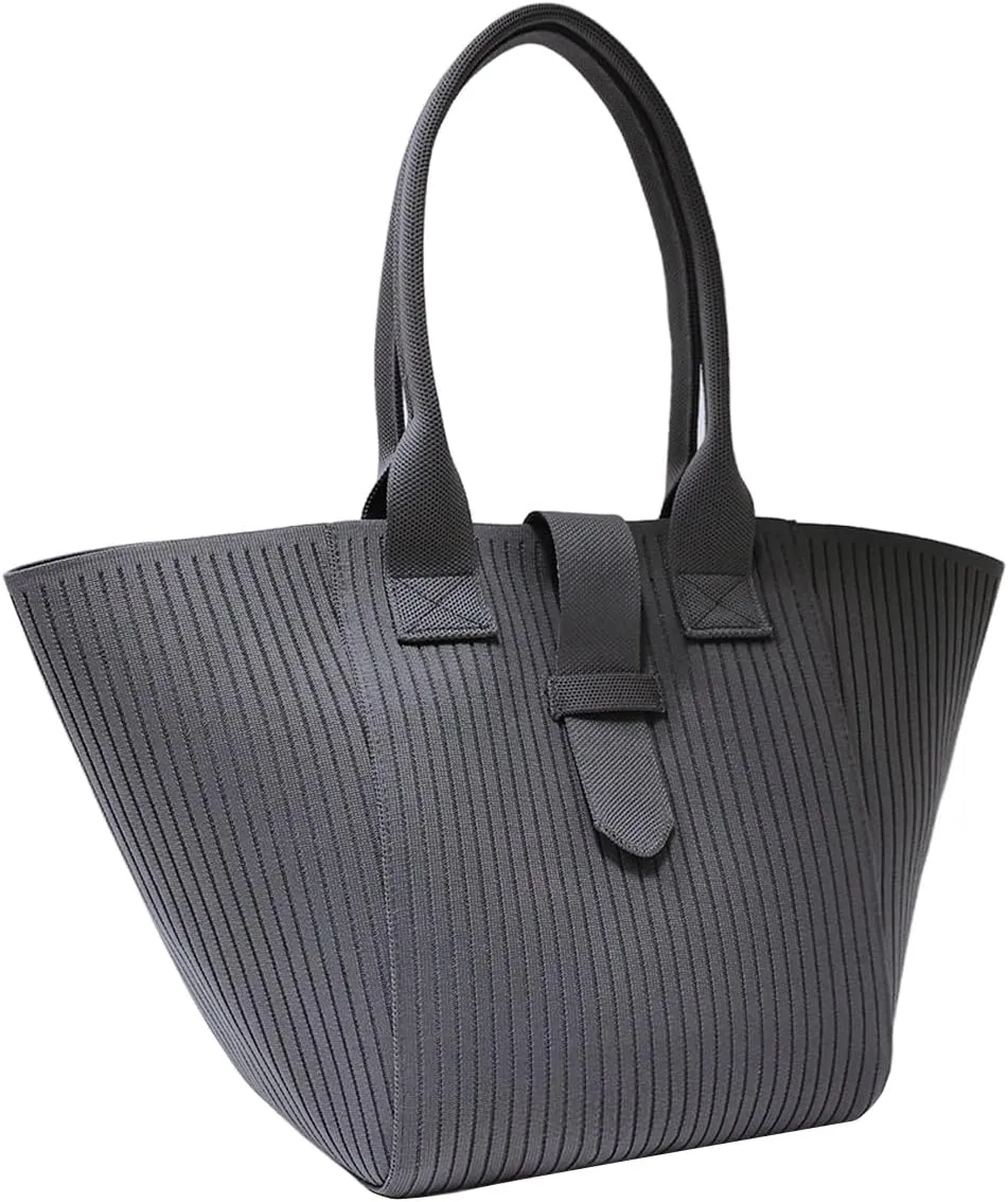 Women Tote Bag Lightweight Top Handle Bag Washable Shoulder Tote Handbag With Snap