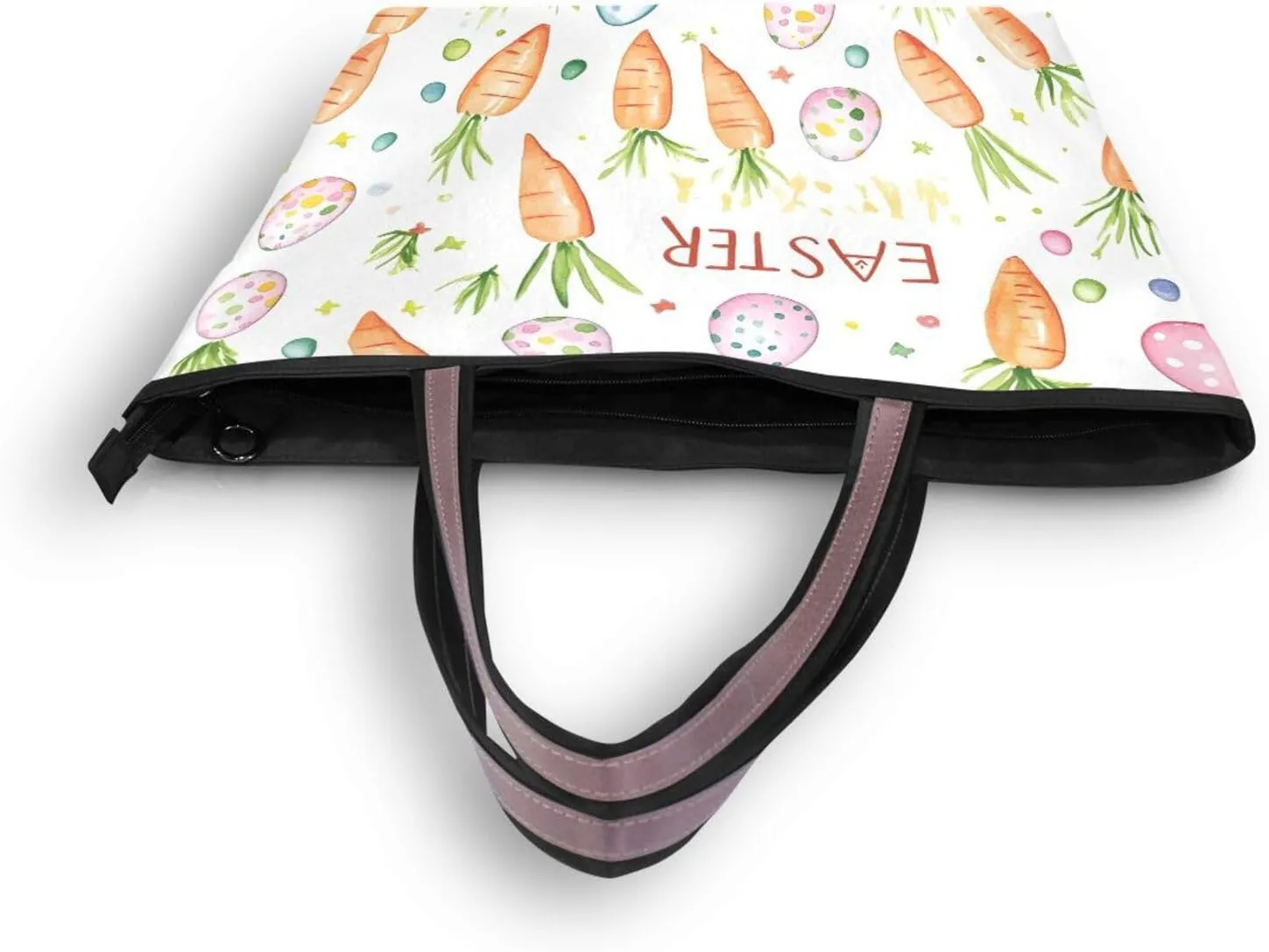 Women Tote Bags Carrot Egg Easter Top Handle Satchel Handbags Shoulder Bag for Shopping 20861220
