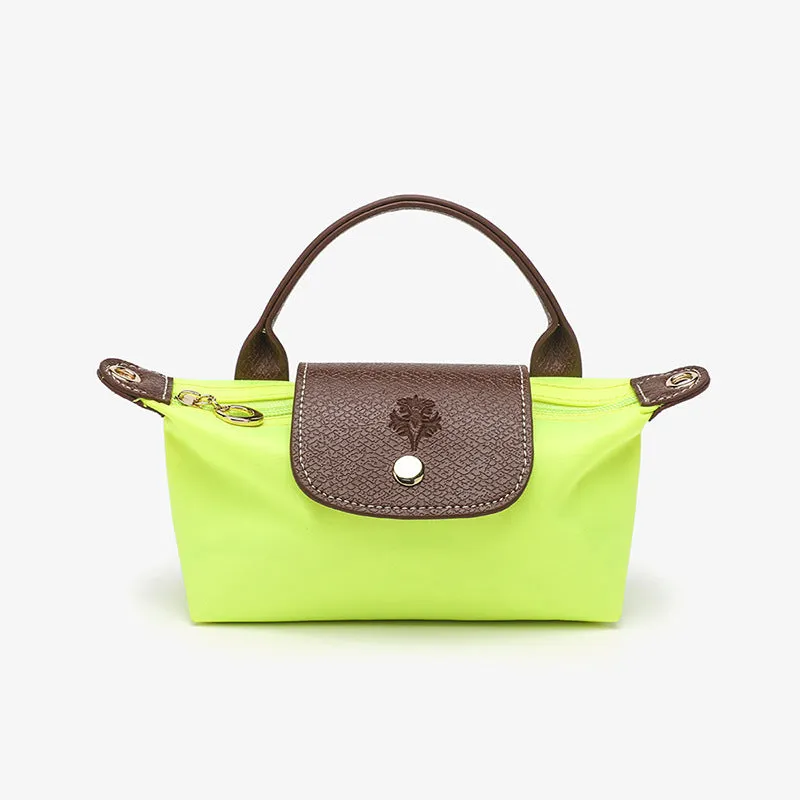 Women's Popular Nylon Cloth Design Texture Portable Bags