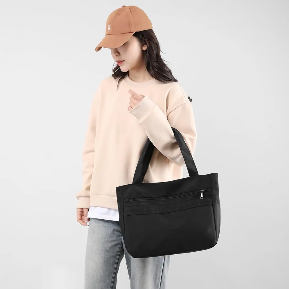 Women's Tote Purses Multi-pocket Shoulder Bags Satchel Purses Casual Handbags Work Shopping Bag