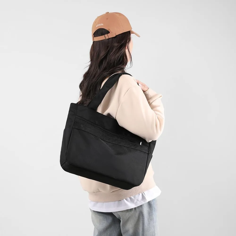 Women's Tote Purses Multi-pocket Shoulder Bags Satchel Purses Casual Handbags Work Shopping Bag