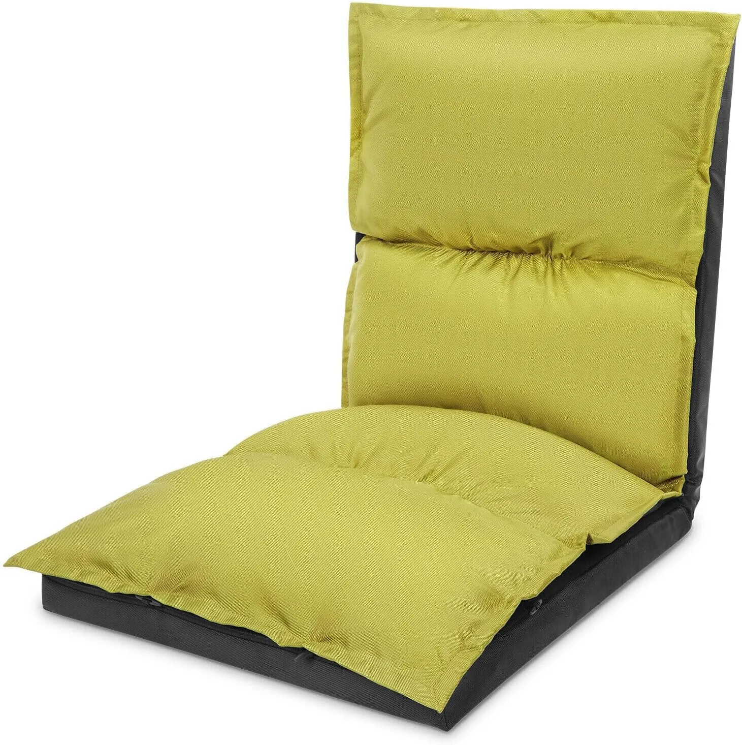XK Foldable Camping Floor Lounge Padded Chair Couch for Outdoor Travel