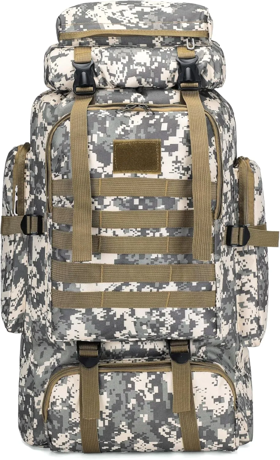 YFREAL 80L Hiking Camping Backpack,Hunting Backpack for Outdoor,Backpack Waterproof,Tactical Backpack for Men Women