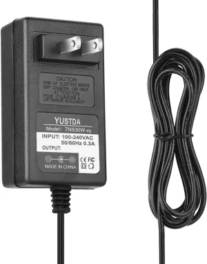 YUSTDA (6.5FT Cable) AC Adapter Charger for Foscam FI9804W Wireless Camera Power Mains