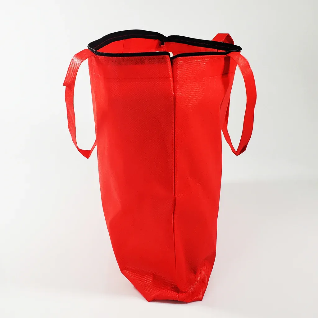 Zippered Promo Convention Tote Bag with Gusset (By Piece)